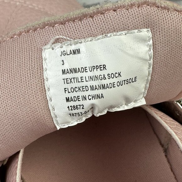 Steve Madden Girls JGlamm Sneaker Pink Size 3M Big Kid W/Original Box - Picture 8 of 8